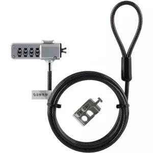 노트북 락 도난방지 와이어 1.8M 잠금장치 직경4.5mm