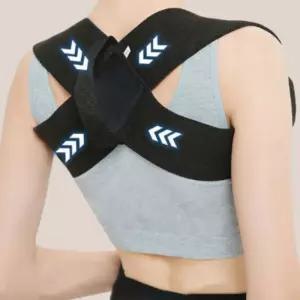 자세 교정 밴드 X형 어깨 가슴 스트레칭용 탄력 밴드 허리 어깨 자세교정