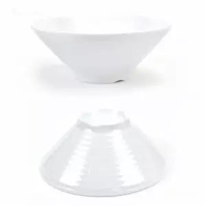 멜라민 일식 우동 라멘 그릇 20x8cm 7호 화이트_23481878