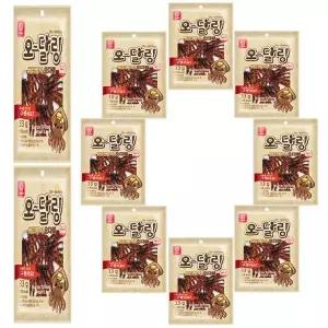 [셀러허브]한진식품 오달링 버터구이 오다리 33g 10개 (S30150954)