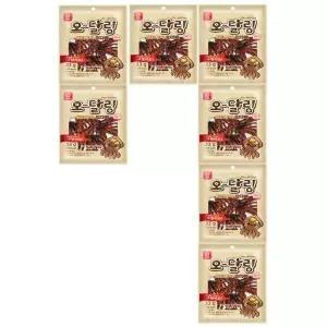 [셀러허브]한진식품 오달링 버터구이 오다리 33g 7개 (S30150332)