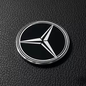 벤츠 엠블럼 골프 볼마커 CNC 음각 볼마크 자석클립 종이포장 세트