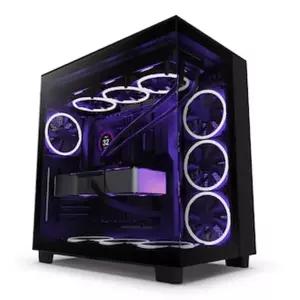 NZXT H9 Flow 컴퓨터 PC 케이스 블랙 [H@lu]