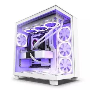 NZXT H9 Flow 컴퓨터 PC 케이스 화이트 [H@lu]