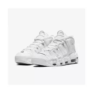 나이키 에어 모어 업템포 화이트 네이비 DH8011-100