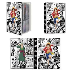 유희왕 카드 240pcs 카드 앨범 도서 나루토 드래곤 볼 Goku Vegeta 원피스 Luffy Zoro지도 편지 홀더 바인
