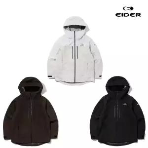 아이더 하이크 공용 디테쳐블 방수 바람막이 자켓 (플리스 내피 포함 2 IN 1) DUU24160