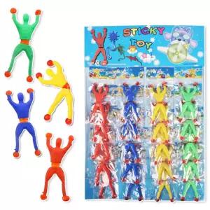 스파이더맨 찐득이 20개 포장 스파이더 말랑이 끈적이 장난감 벽타는 끈끈이 거미맨 찐드기