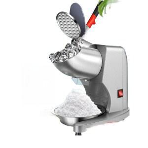 눈꽃빙수기 눈꽃 우유빙수 제빙기 신형 우주 6날 빙삭기 팥빙수기계 실버