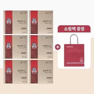 정관장 홈삼정 마일드스틱 10ml x 30포 x 6박스 +쇼핑백 명절 설 부모님 답례품 감사인사 센스있는 선물