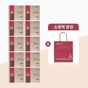 정관장 홈삼정 마일드스틱 10ml x 30포 x 10박스 +쇼핑백 명절 설 부모님 답례품 감사인사 센스있는 선물