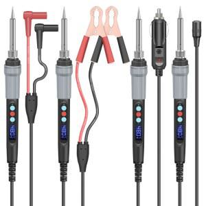 DC 12V 전기 자동차 배터리 납땜 인두 저전압 악어 클립 12V-24V 휴대용 용접 수리 도구