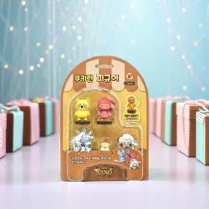 쿠키런 피규어 5종 (B세트) 모형 캐릭터 인형 장난감 수집 미니어처 굿즈 받침대 포함