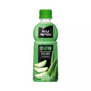 미닛메이드 알로에 주스 350ml 12개