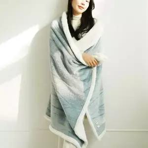 무릎 스웨터 담요 부드러운 극세사 따뜻한 양털 담요 겨울 사무실