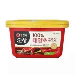 청정원 순창 100% 태양초고추장 (1.5kg+300g) x 2개