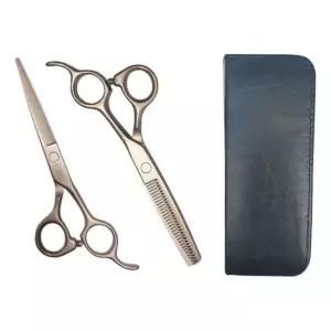 미용용품 로즈골드 강아지용 컬러 미용 가위 숱가위세트 애견용품