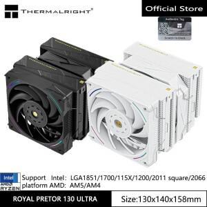 Thermalright ROYAL PRETOR 130 ULTRA 컴퓨터 공기 냉각 CPU 라디에이터 AGHP GEN4 7X6mm 히트 파이프/지원