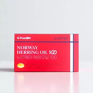 프롬바이오 노르웨이 헤링오일 100 오매가 30캡슐 1개