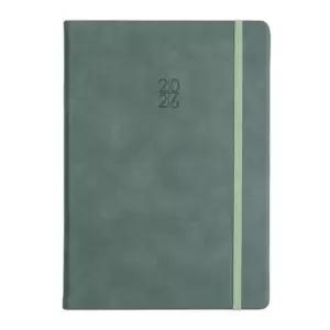 2026년 AP14 A5 양장 다이어리 스케줄러 월간 플래너 노트식(올리브)