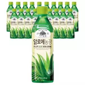 웅진 가야농장 알로에농장 알로에 주스 500ml 20개
