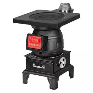 주물 화목난로 가정용 난로 두꺼운 탄소 겸용 절전 주철 캠핑난로 화목난로연통 연탄 나무