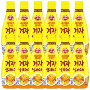 오뚜기 새콤매콤 알싸한 겨자냉채소스 250g x 12개 / 조미료