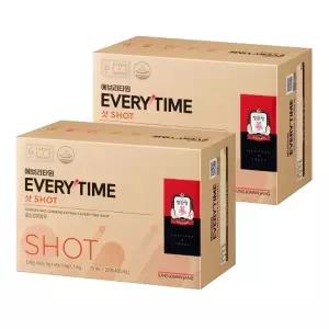 [정관장 공식] 에브리타임 샷 20ml x 20병 2박스 (40일분)