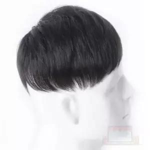 남자 정수리가발 소형 인모가발