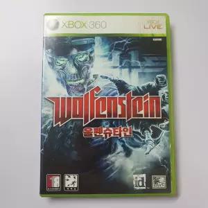 XBOX360 울펜슈타인 중고 정식발매 A급 엑스박스