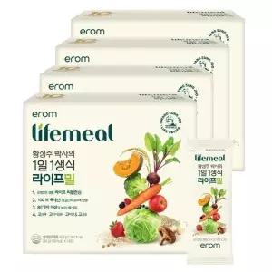 이롬 황성주 박사의 1일1생식 라이프밀 30g 56포 뉴밀 식사대용 두유 선식