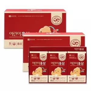 종근당건강 어린이 홍삼 20ml 30포 2박스