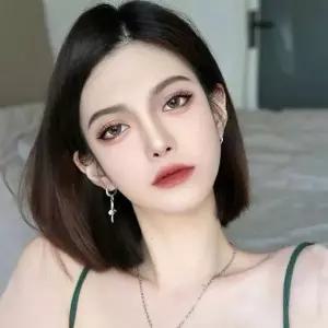 [하프클럽/]얼굴형을 보안해주는 단발 스타일의 통가발 내츄럴블랙ONESIZE