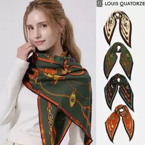 [루이까또즈](의정부점)엘블리 더블 울실크 마름모 스카프 1ESD033