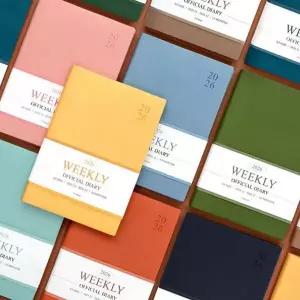 2026 위클리 다이어리 고급 데일리 오피셜 2026 날짜형 다이어리 업무용 스케줄러 플래너 스터디 공부