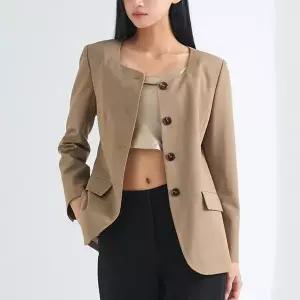 [미쏘]스퀘어넥 자켓 (MIWJKC927B-T)