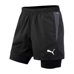 푸마 운동복 반바지 남성 데일리 팀골 2IN1 쇼트 기능성