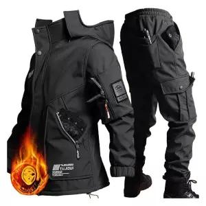 오토바이 방한복 라이더복 세트 배달 방수 작업복 슈트 보온