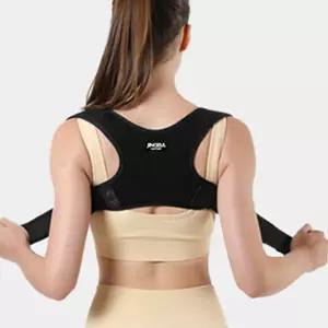 자세교정밴드 굽은 허리 등 펴기 바른 자세도움 조끼