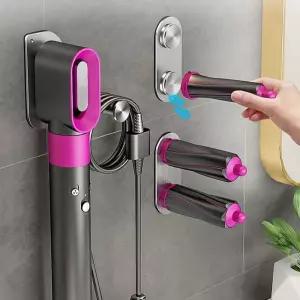 호환 다이슨에어랩 거치대 벽걸이형 드라이기 무타공