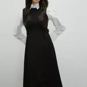 [미쏘] 라운드넥 레이어드 롱 원피스 (MIWOWCT13B-T)