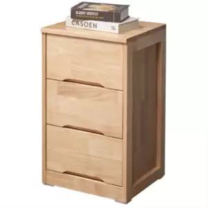 엄마집 거실 안방 아담한 원목 3단 서랍장 내구성 옷정리 고급 수납장