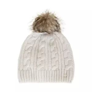 [롯데백화점]헬렌 카민스키 헬렌카민스키 25FW 여성 놀란 울 블렌드 비니 파치먼트 HAT52149 PARCHMENT