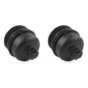 랜드로버 호환 프리랜더 2 06-14 레인지 로버 Evoque JAGUAR 호환 XF X250용 2X 엔진 오일 필터 하우징 캡