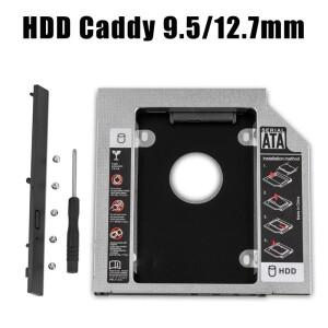 HDD SSD 캐디 어댑터 SATA 3.0 인터페이스 노트북 하드 디스크 홀더 CD DVD ROM 광학 베이용 9.5/12.7mm 브