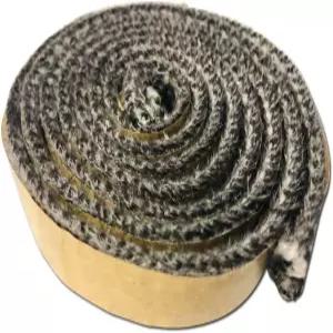 벽난로 AWP130 셀프 스틱 접착 개스킷 나무 펠릿 스토브 창문 유리문 블랙 테이프