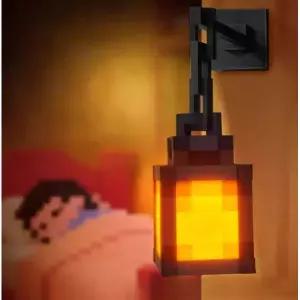 픽셀 랜턴 마인크래프트 무드등 조명 굿즈 장식품 인테리어 16컬러 무드조명 벽등 야간등