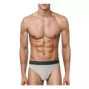 휠라 언더웨어50수 면스판 남성삼각팬티 BFH1630MMLY 112377