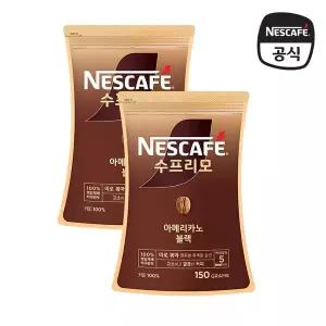 [네스카페]수프리모 아메리카노 블랙 리필 파우치 300g