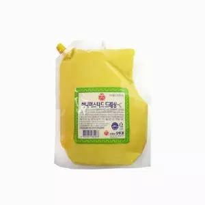 오뚜기 소스 드레싱 허니머스타드 2 KG 6EA 1BOX (W75978E)